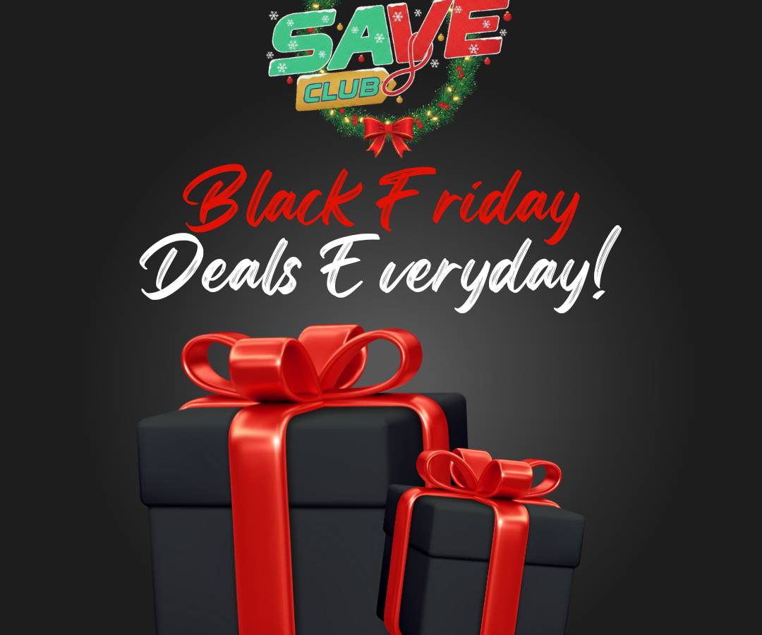 Black Friday Deals Every Day: How SaveClub Helps You Stretch Your Holiday Budget Further Than Ever