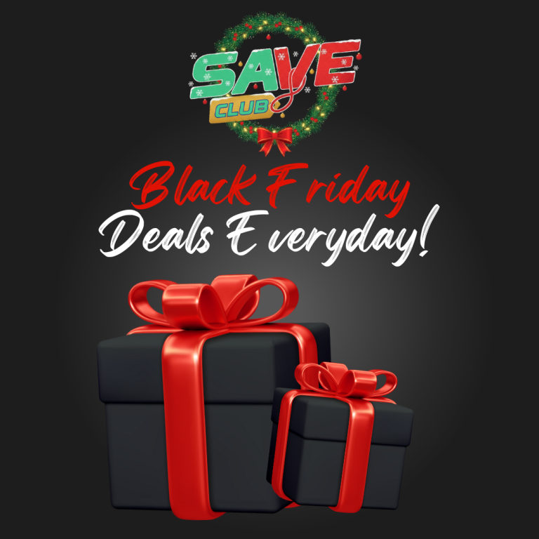 Black Friday Deals Every Day: How SaveClub Helps You Stretch Your Holiday Budget Further Than Ever