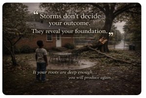 The Pecan Tree After the Storm
