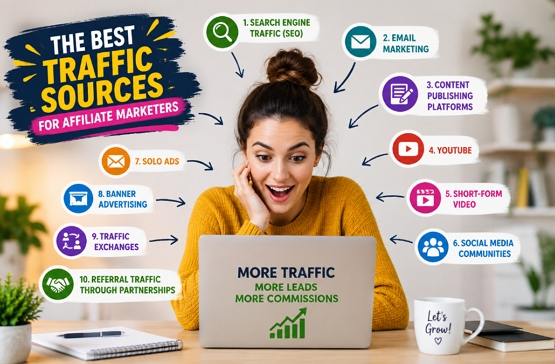 The Best Traffic Sources for Affiliate Marketers