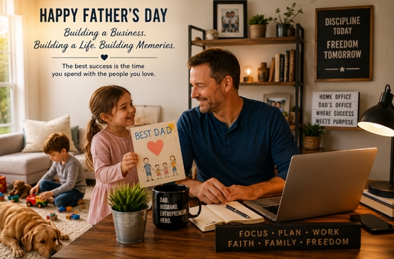Happy Father’s Day to the Dads Building More Than an Income