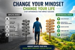 Entrepreneurial Mindset vs. Employee Mindset: 5 Key Differences That Impact Success