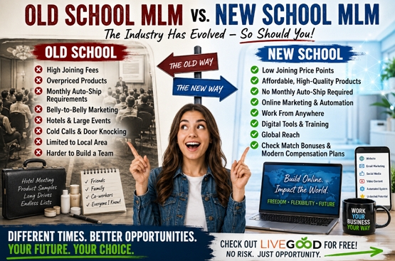 Old School MLM vs. New School MLM: How the Industry Has Changed