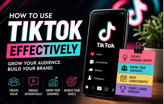 How to Use TikTok Effectively to Grow Your Audience and Your Business