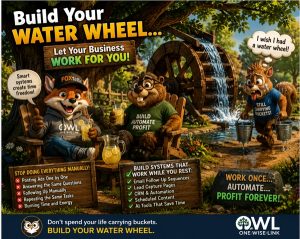 Felix the Fox and Benny’s Water Wheel