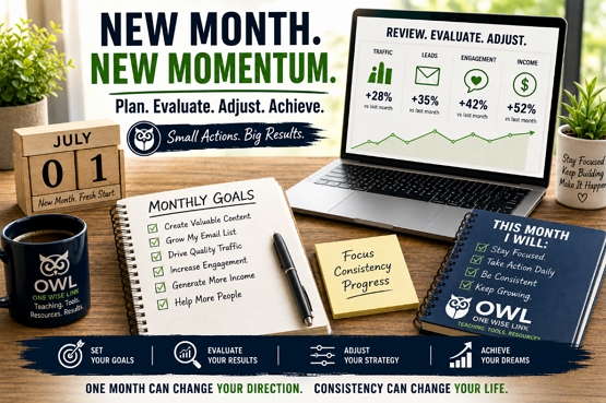 New Month. New Momentum. Your Monthly Marketing Reset