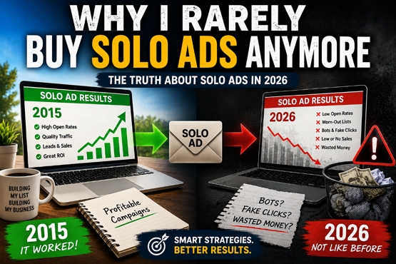 Why I Rarely Buy Solo Ads Anymore (And What I’d Do If I Did)